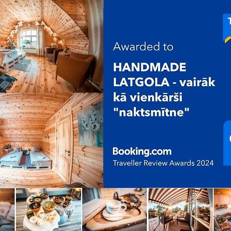 Handmade Latgola - Vairak Ka Vienkarsi "Naktsmitne" Līvāni Esterno foto